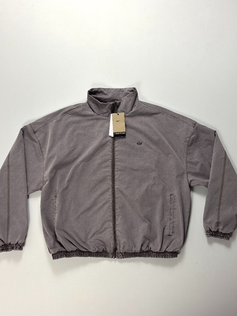 Book Men's Nike Drifit Woven Game Jacket Size L Nwt Devin Booker Tattoo Full Zip